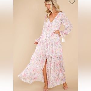 Floral maxi dress